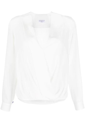 Claudie Pierlot Blusa con scollo a V - Bianco