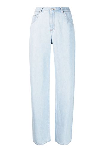 Claudie Pierlot Jeans a gamba ampia - Blu