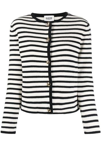 Claudie Pierlot Cardigan a righe - Toni neutri