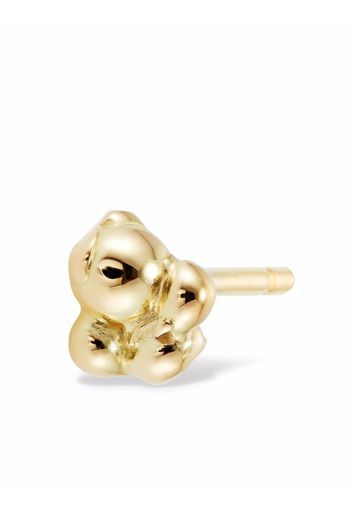 CLIO SASKIA 18kt yellow gold Seaweed Tidbit stud single earring - Oro