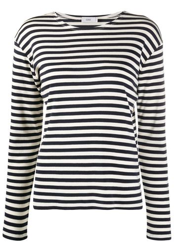 striped long-sleeved T-shirt