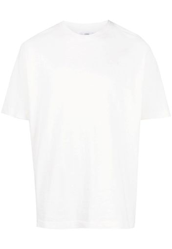 Closed logo-embroidered organic-cotton T-shirt - Bianco