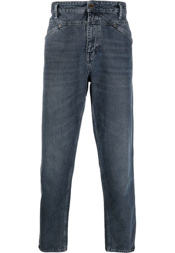 Closed low-rise straight-leg jeans - Blu