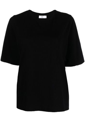 Closed wide-sleeves T-shirt - Nero