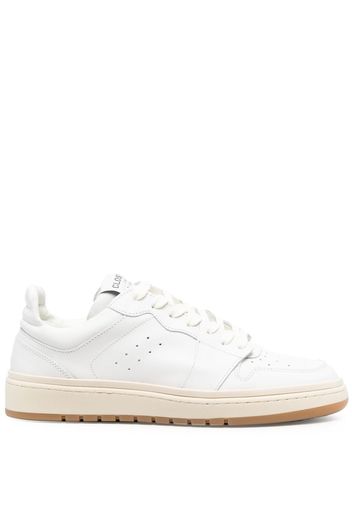 Closed low-top lace-up sneakers - Bianco
