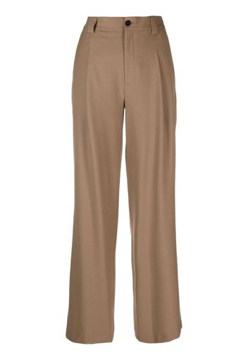 Closed Brooks straight-leg trousers - Marrone