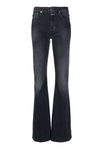 Closed mid-rise wide-leg jeans - Grigio