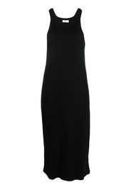 Closed fine-knit sleeveless midi dress - Nero