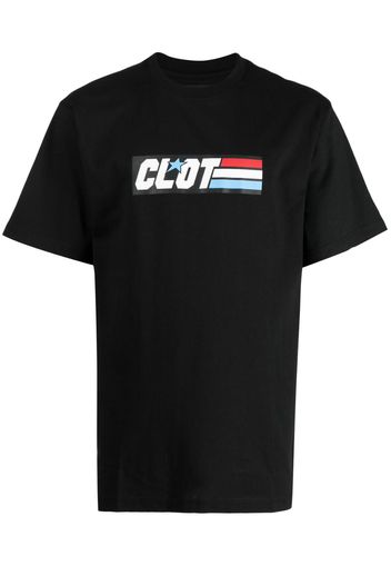 CLOT logo-print cotton T-shirt - Nero