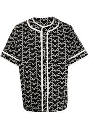 CLOT heart-print short-sleeved shirt - Nero