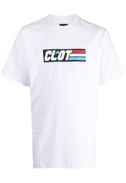 CLOT logo-print cotton T-shirt - Bianco