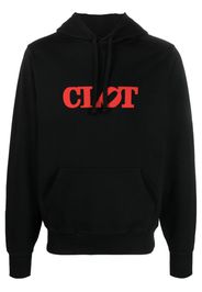 CLOT logo-print cotton hoodie - Nero