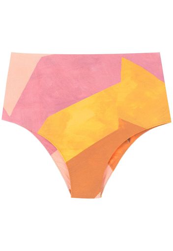 Clube Bossa Slip bikini a vita alta Ceanna - Multicolore