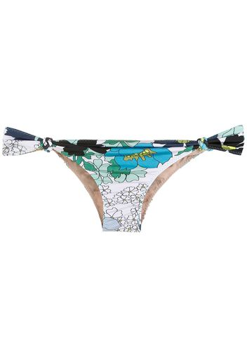 Clube Bossa Slip bikini a fiori - Blu