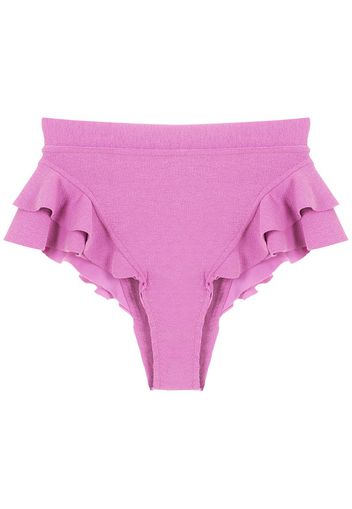 Clube Bossa Slip bikini Turbe a vita alta - Rosa