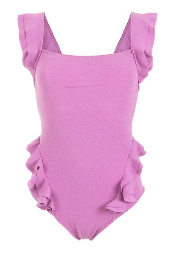 Clube Bossa Costume intero Barbette con ruches - Rosa