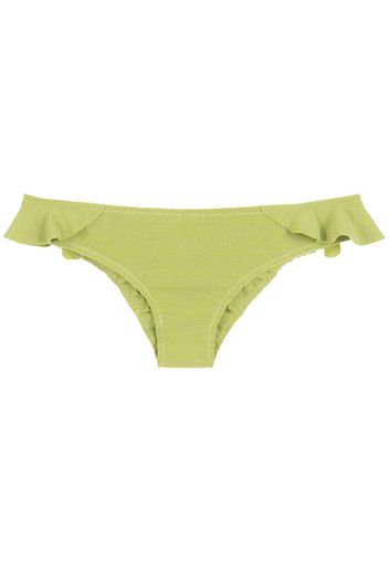 Clube Bossa Slip bikini con ruches - Verde