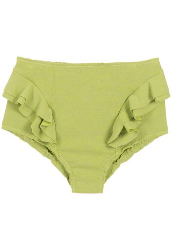 Clube Bossa Slip bikini a vita alta - Verde