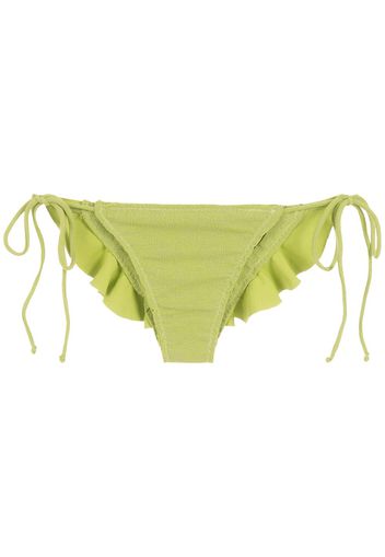 Clube Bossa Slip bikini con ruches - Verde