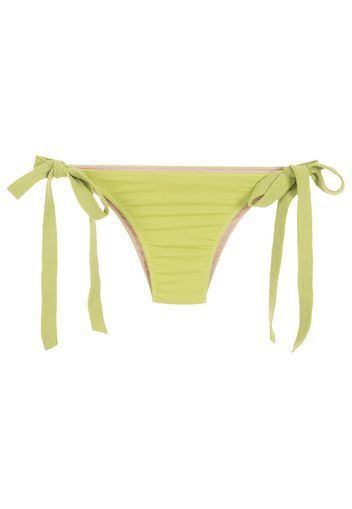 Clube Bossa Slip bikini Ava con lacci laterali - Verde