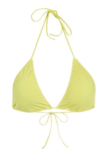 Clube Bossa Top bikini con scollo all'americana - Verde