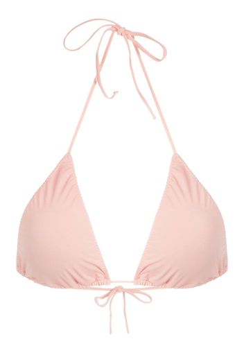 Clube Bossa Top bikini con scollo all'americana - Toni neutri