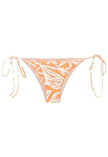 Clube Bossa Slip bikini Aava con stampa - Arancione