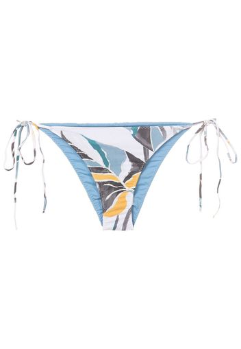 Clube Bossa Slip bikini con stampa - Blu