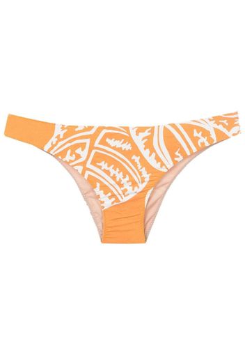 Clube Bossa Slip bikini Niarchos con stampa - Giallo