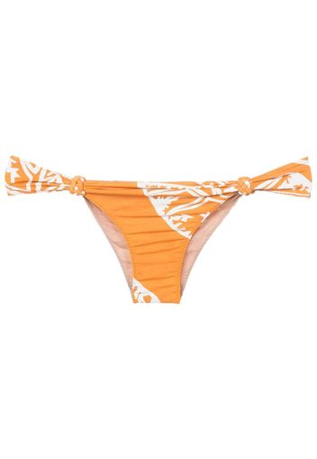 Clube Bossa Slip bikini con stampa grafica - Arancione