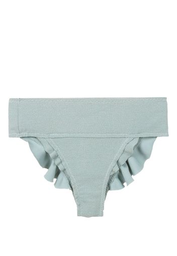 Clube Bossa Slip bikini Jasper a vita alta - Blu