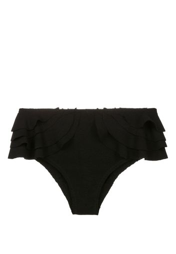 Clube Bossa Slip bikini Bandara a vita alta - Nero