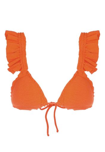 Clube Bossa Top bikini Laven a triangolo - Arancione