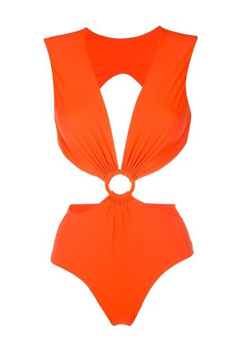 Clube Bossa Costume intero Isaacs con cut-out - Arancione