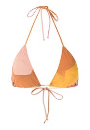 Clube Bossa Top bikini Aava a triangolo - Multicolore