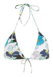 Clube Bossa Top bikini a fiori - Blu