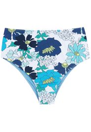 Clube Bossa Slip bikini a fiori - Blu