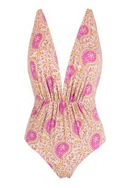 Clube Bossa Costume intero con stampa paisley - Rosa