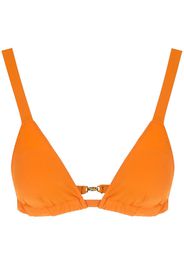 Clube Bossa Top bikini Paladina con effetto jacquard - Arancione