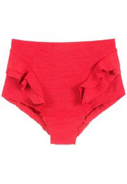 Clube Bossa Slip bikini a vita alta - Rosso