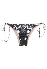 Clube Bossa Slip bikini con stampa - Nero