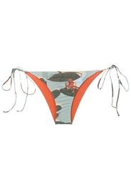 Clube Bossa Slip bikini Aava a fiori - Verde