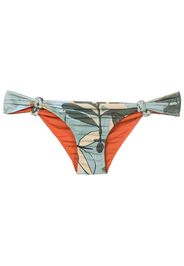 Clube Bossa Slip bikini Rings a fiori - Verde