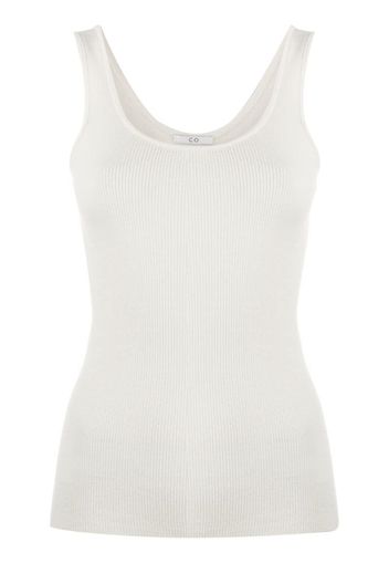 scoop-neck tank top