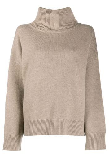 cashmere roll neck jumper