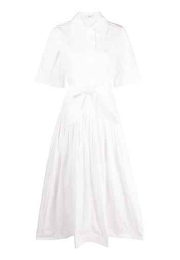 Co tie-waist shirt dress - Bianco