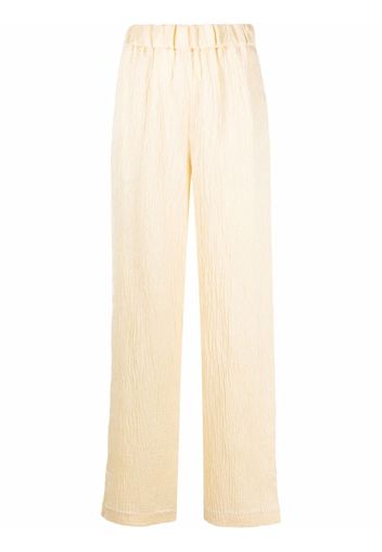 Co plissé straight-leg trousers - Toni neutri