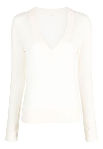 Co V-neck knitted cashmere jumper - Toni neutri