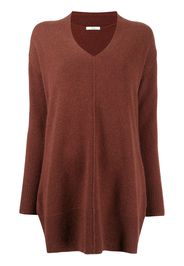 Co V-neck cashmere-knit top - Rosso