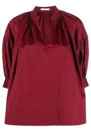 Co oversized puff sleeve top - Rosso